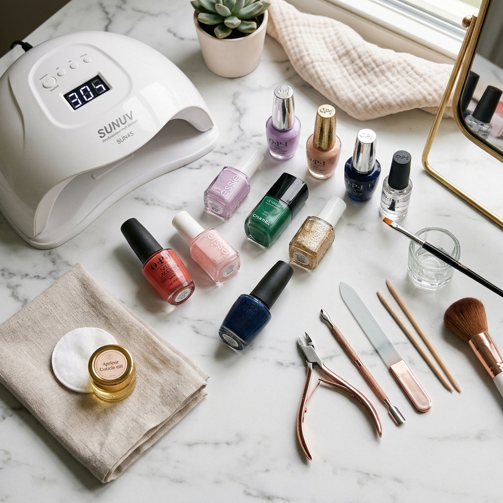 Domowy manicure hybrydowy krok po kroku